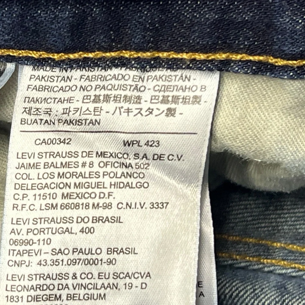 Levi's 559 Jeans Men's Size W42‎ L30 Blue Denim Mid-Rise Classic Casual Rugged